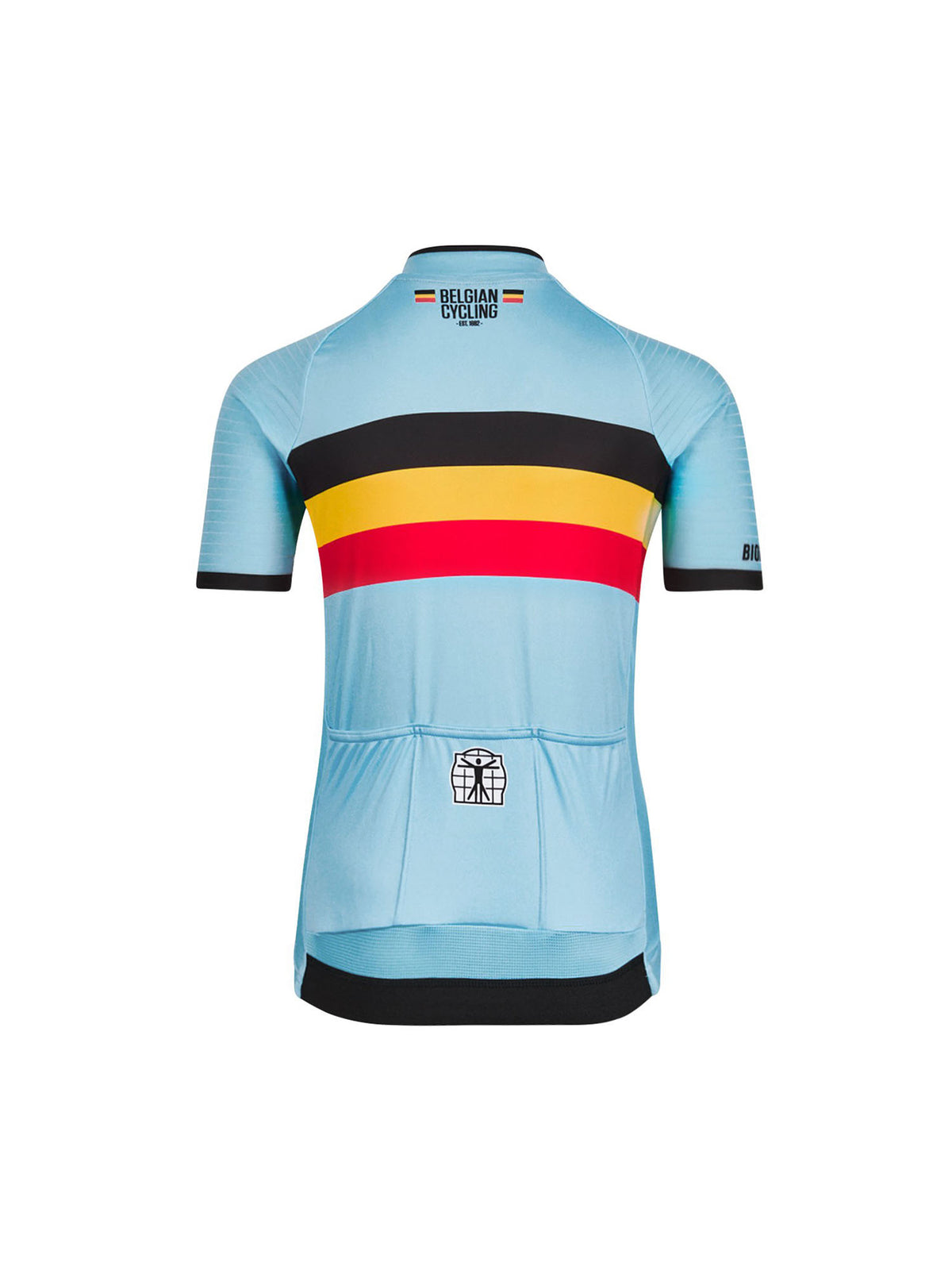 Offizielles Belgian Cycling Icon Classic Trikot für Kinder