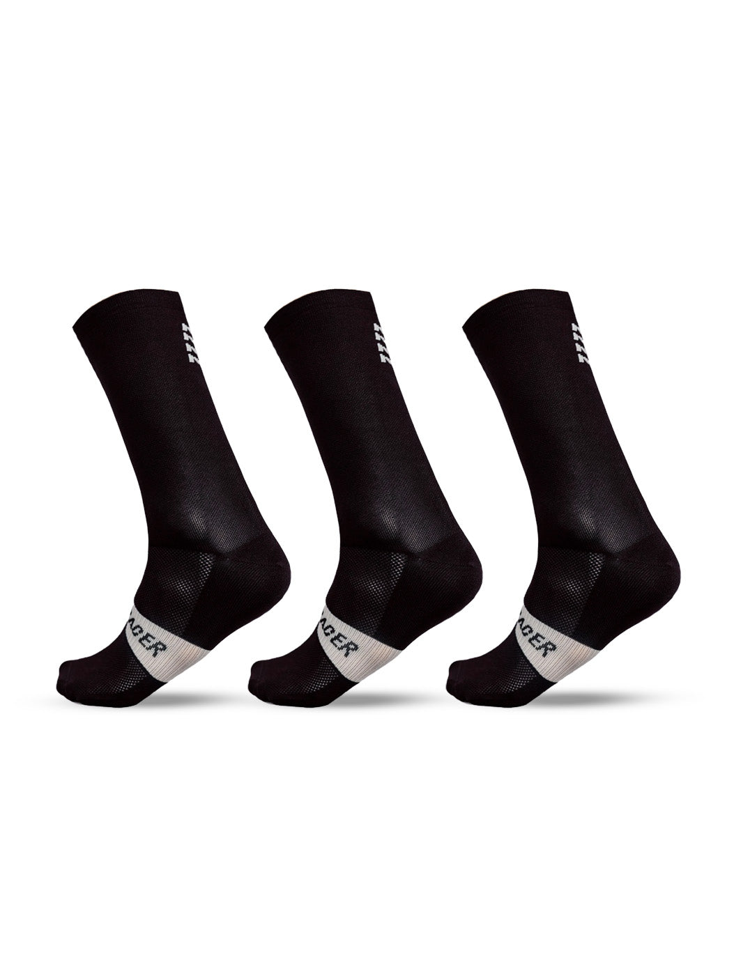 Classic Socken Schwarz 3er-Pack