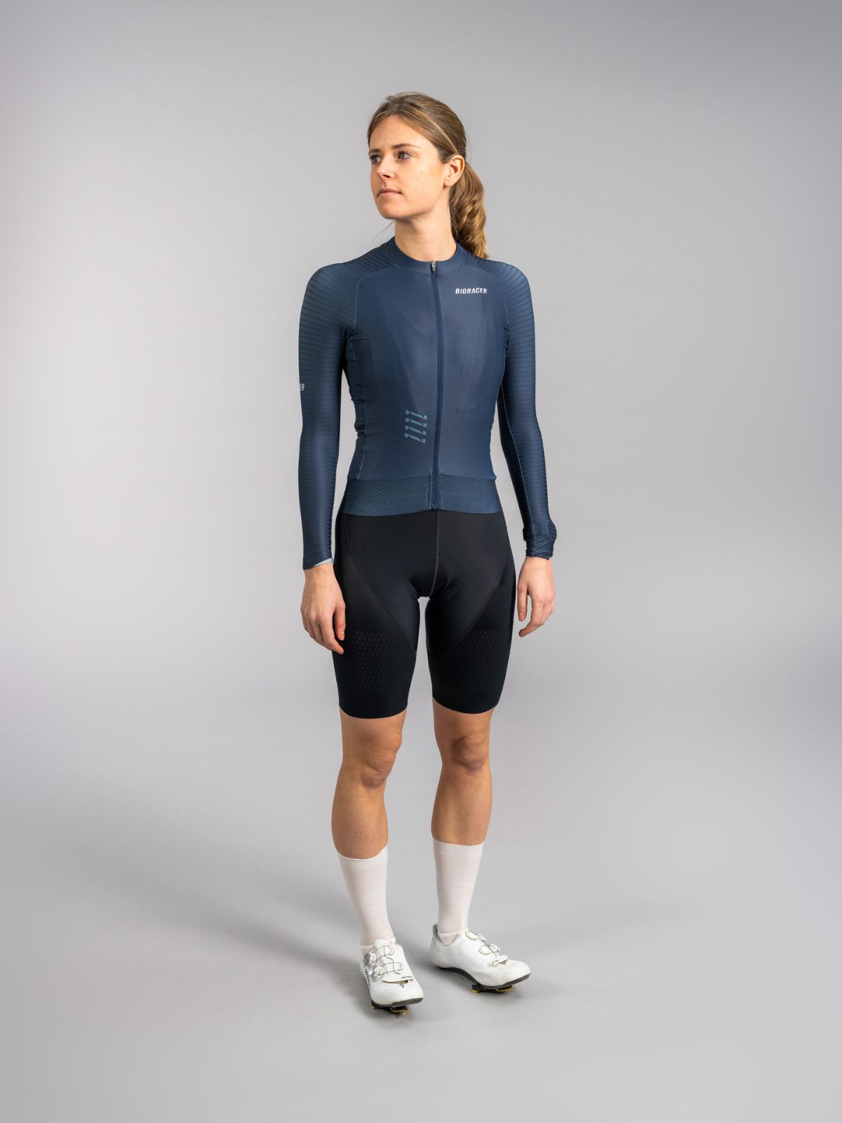 Episches Damen-Langarm-Jersey Misty Nautica
