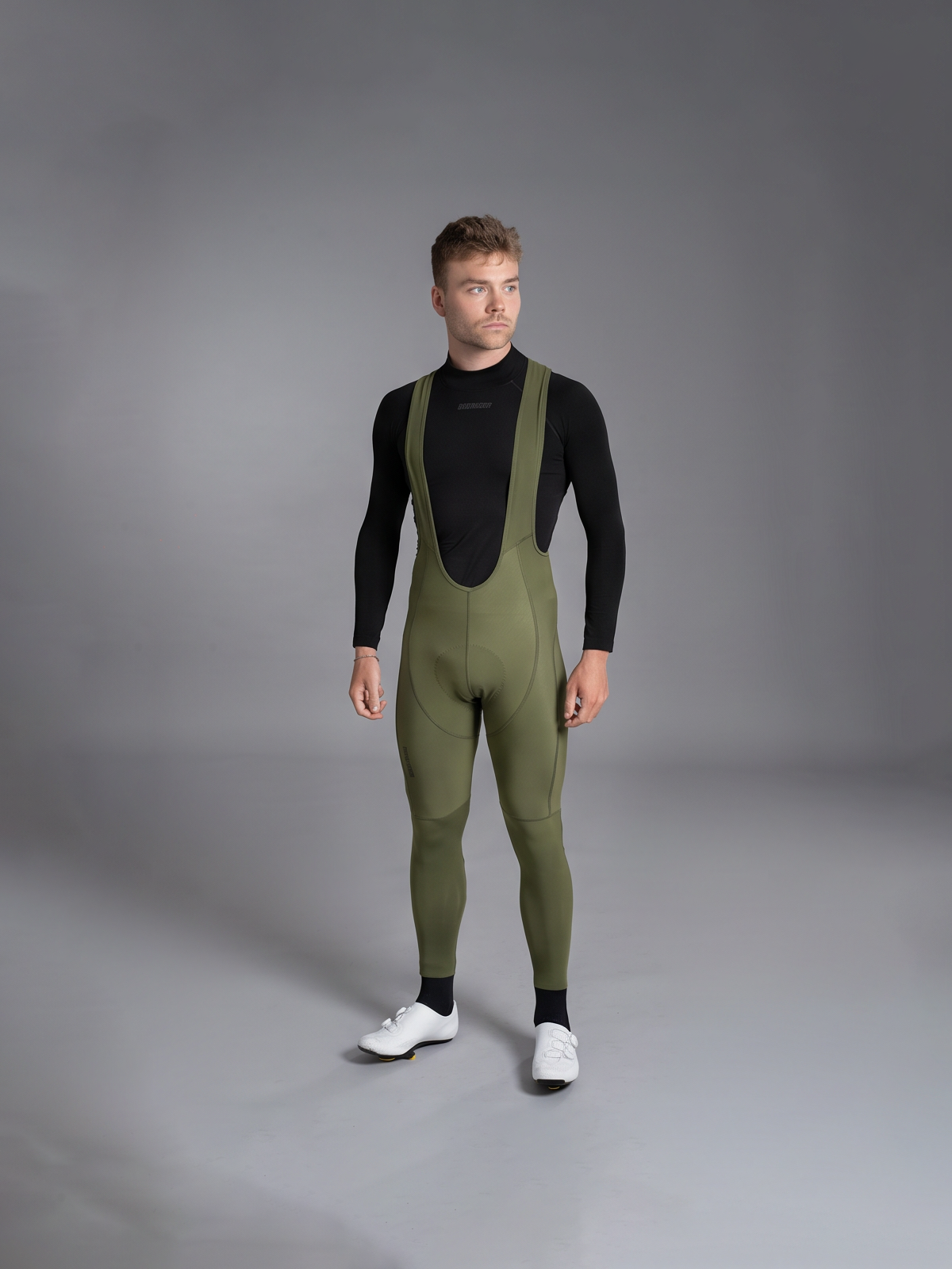 Tempest Pixel Bibtights Thyme Green