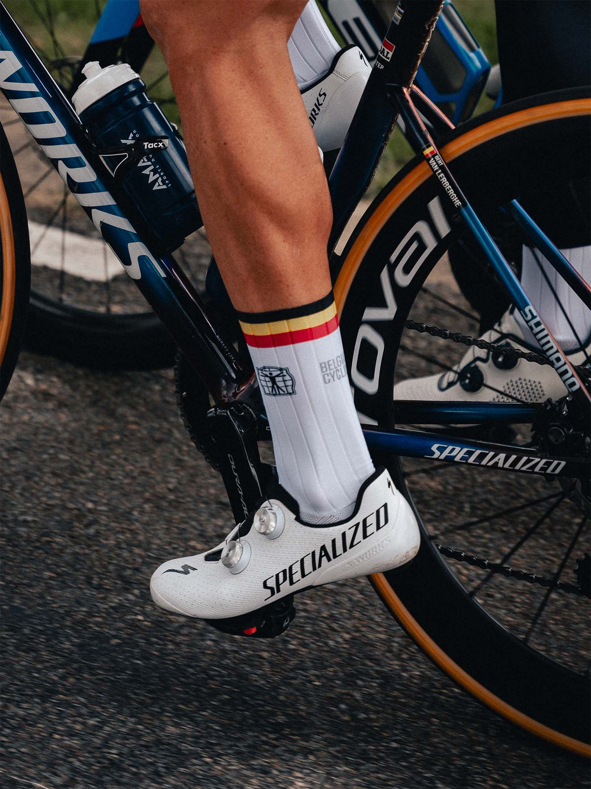 Offizielle Belgian Cycling Aero Socken
