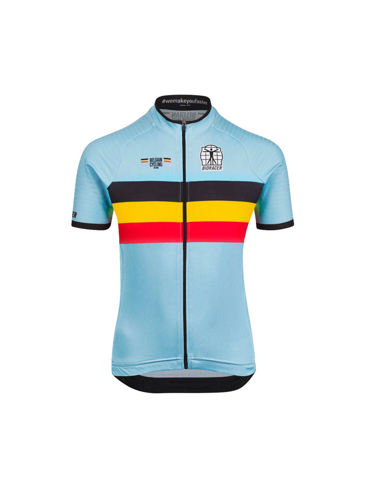 Offizielles Belgian Cycling Icon Classic Trikot für Kinder