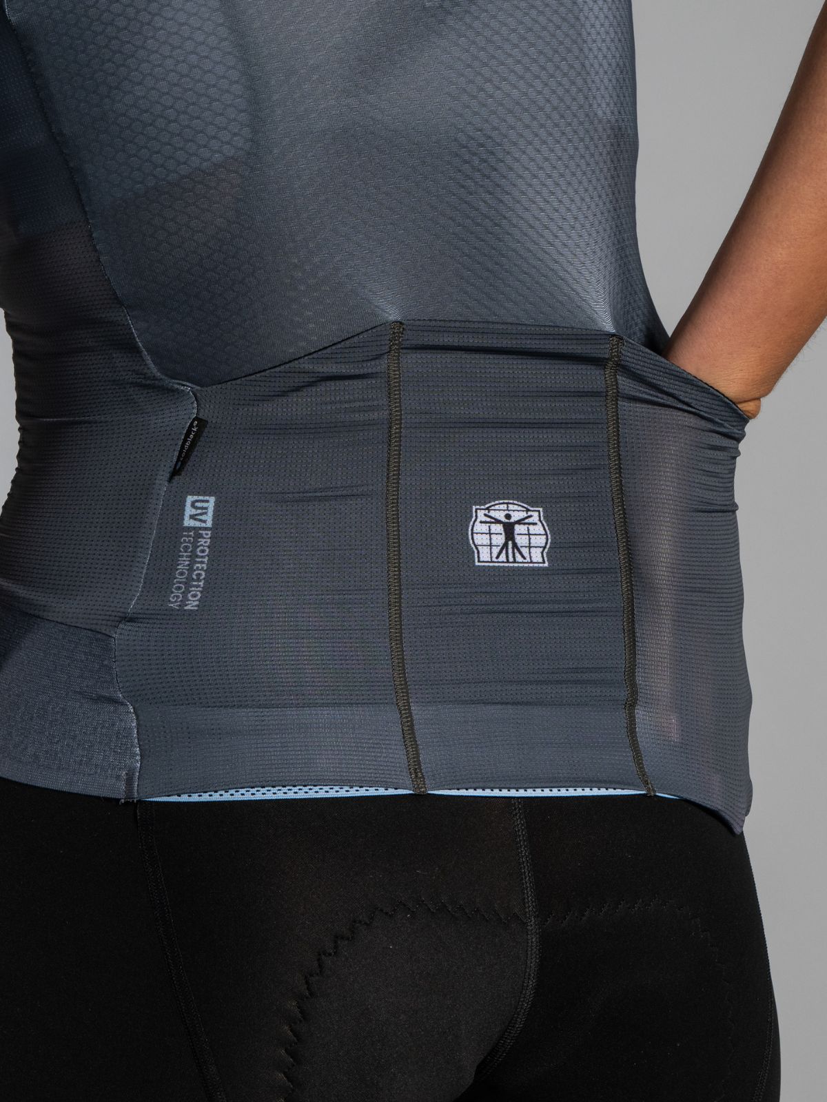 Epic Ultralight Dames Wielershirt Dusty Charcoal