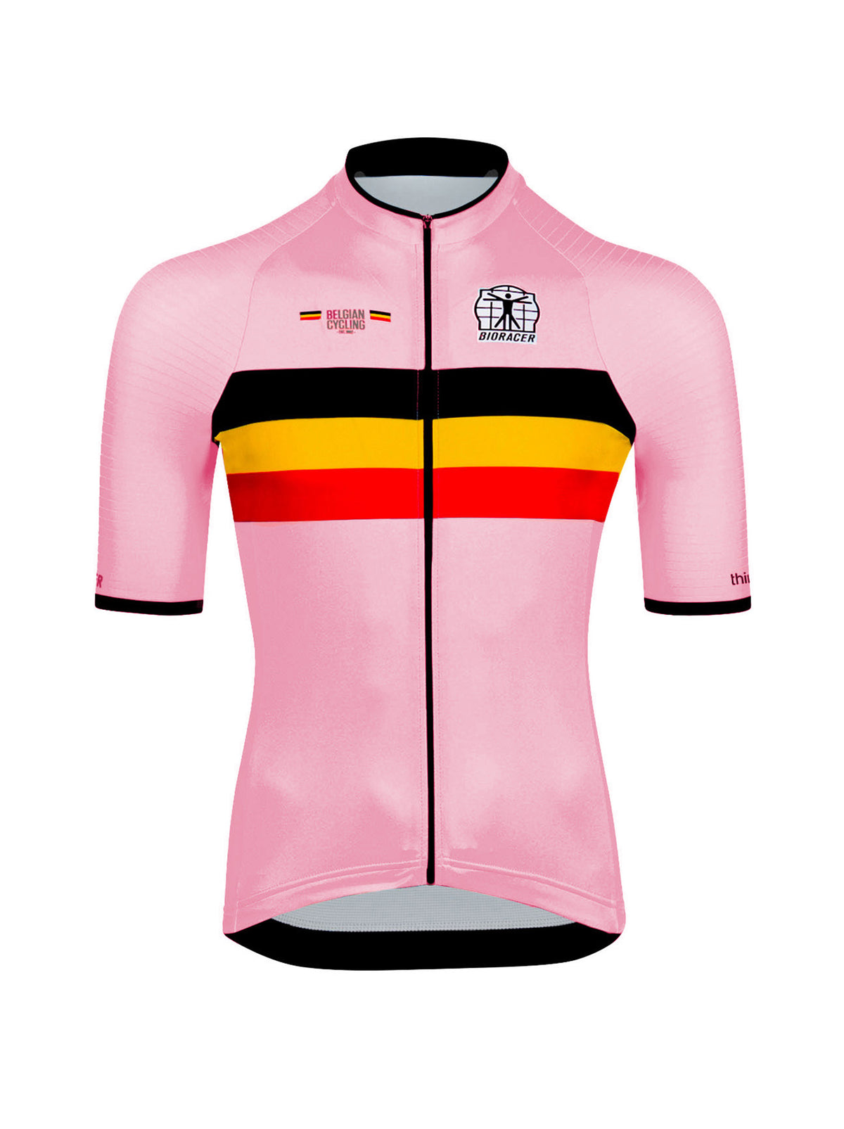 Offizielles Belgian Cycling Icon Trikot - Think Pink Edition