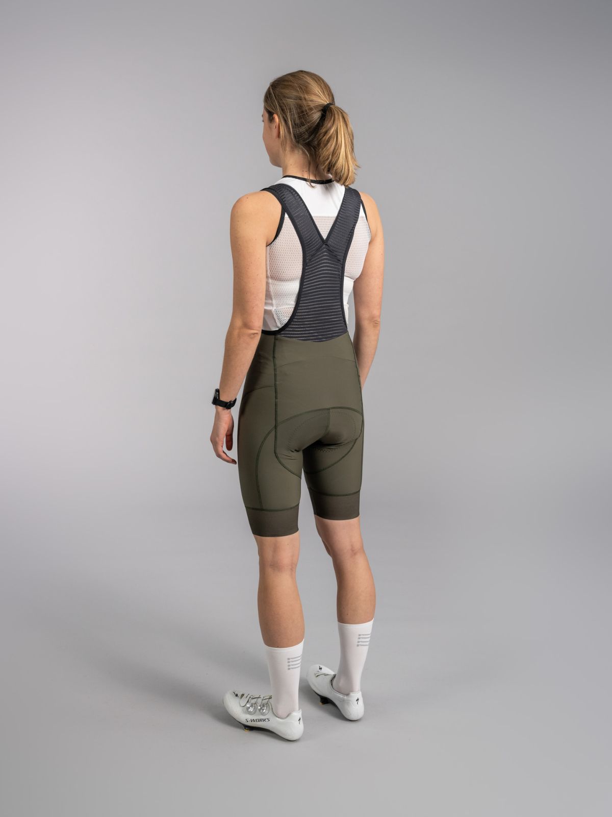Icon Dames Wielerbroek Olive