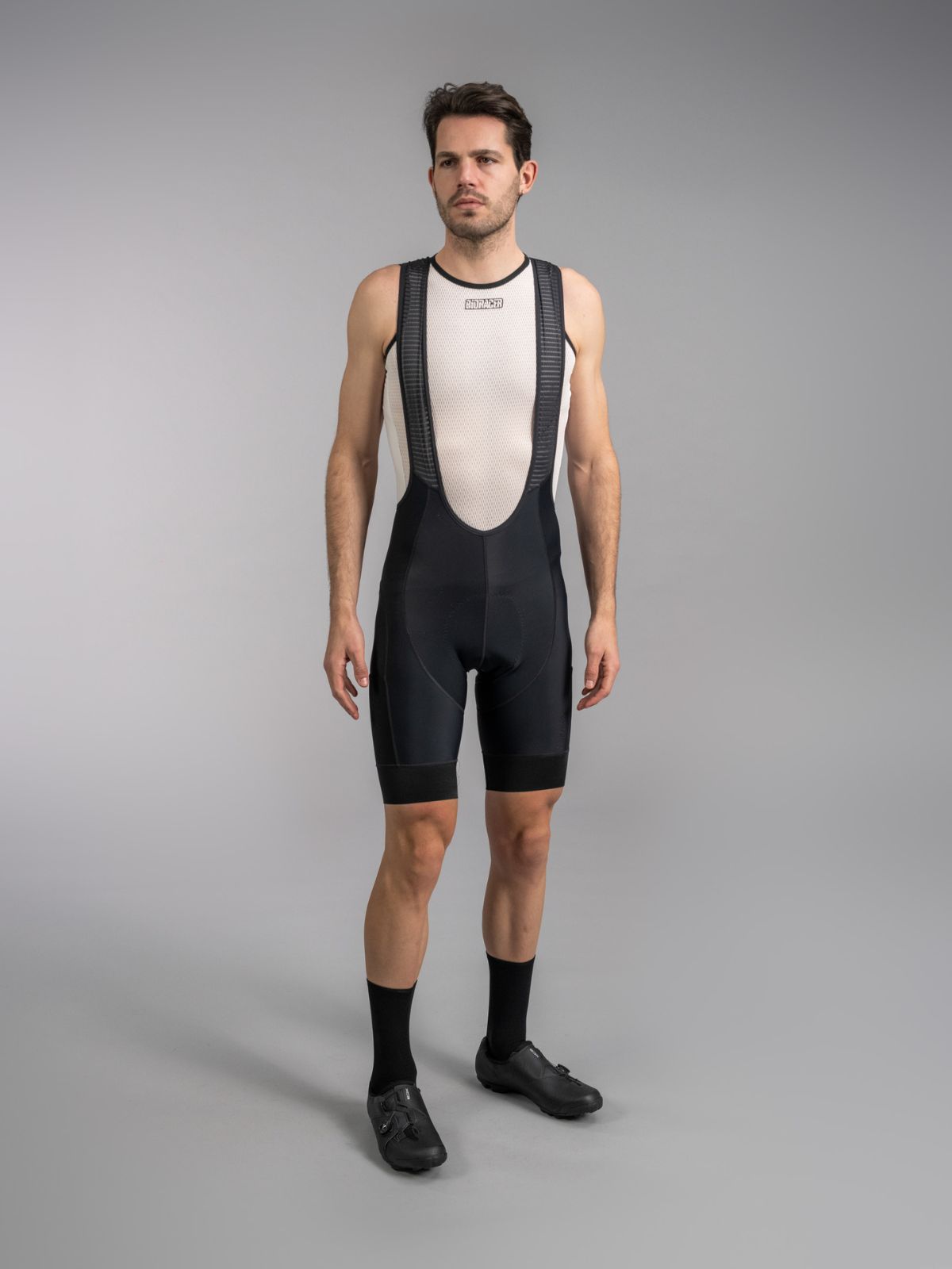 Icon Gravel Trägerhose Black