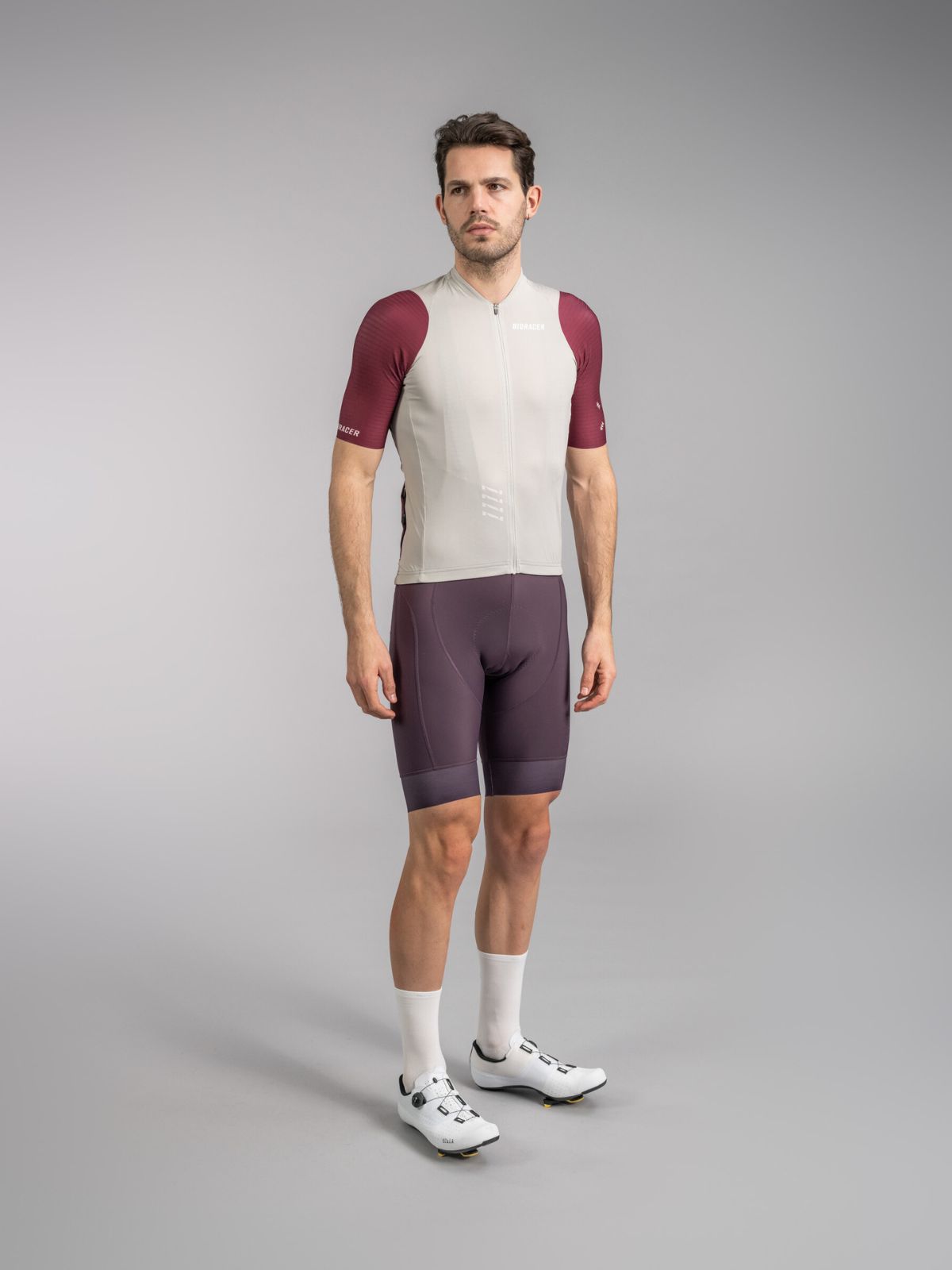 Icon Trikot Warm Grey - Bordeaux