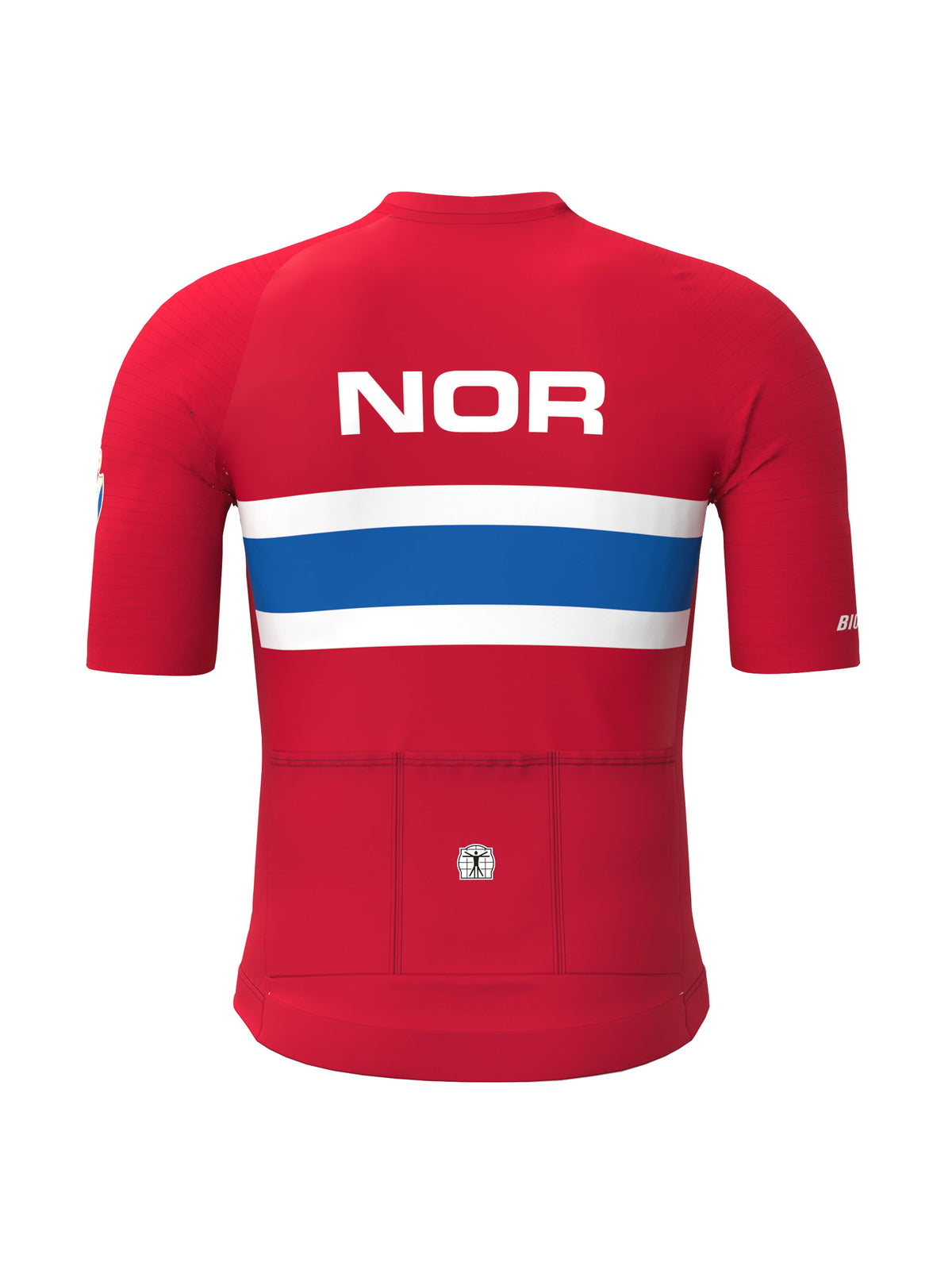 Offizielles Norwegian Cycling Federation Icon Trikot