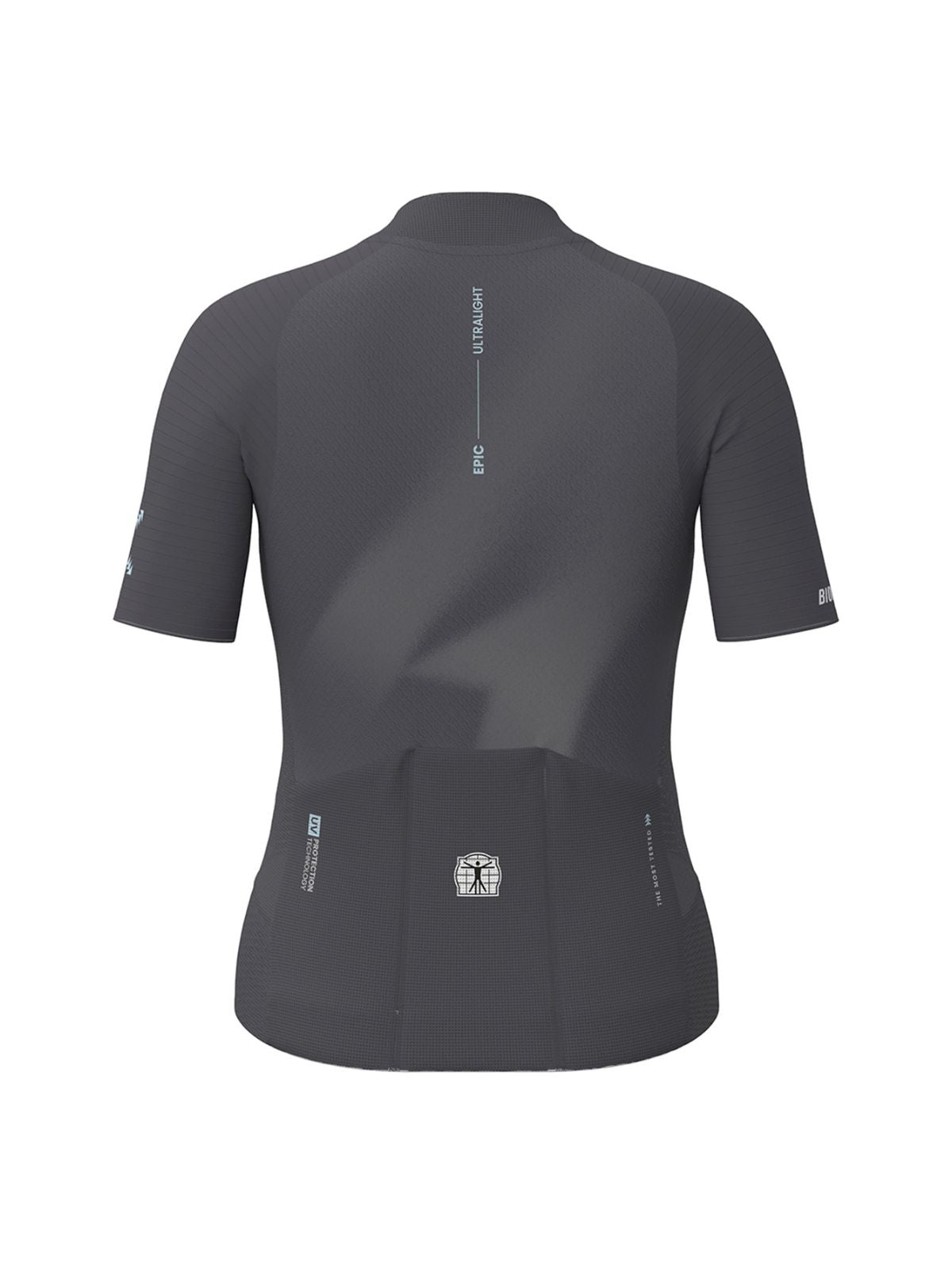 Epic Ultralight Dames Wielershirt Dusty Charcoal