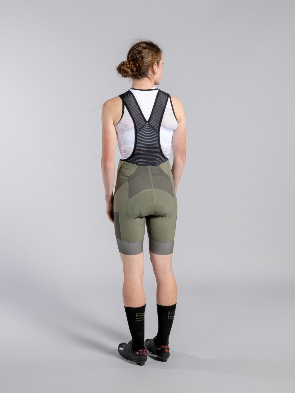 Icon Gravel Women's Bibshorts Thyme Green
