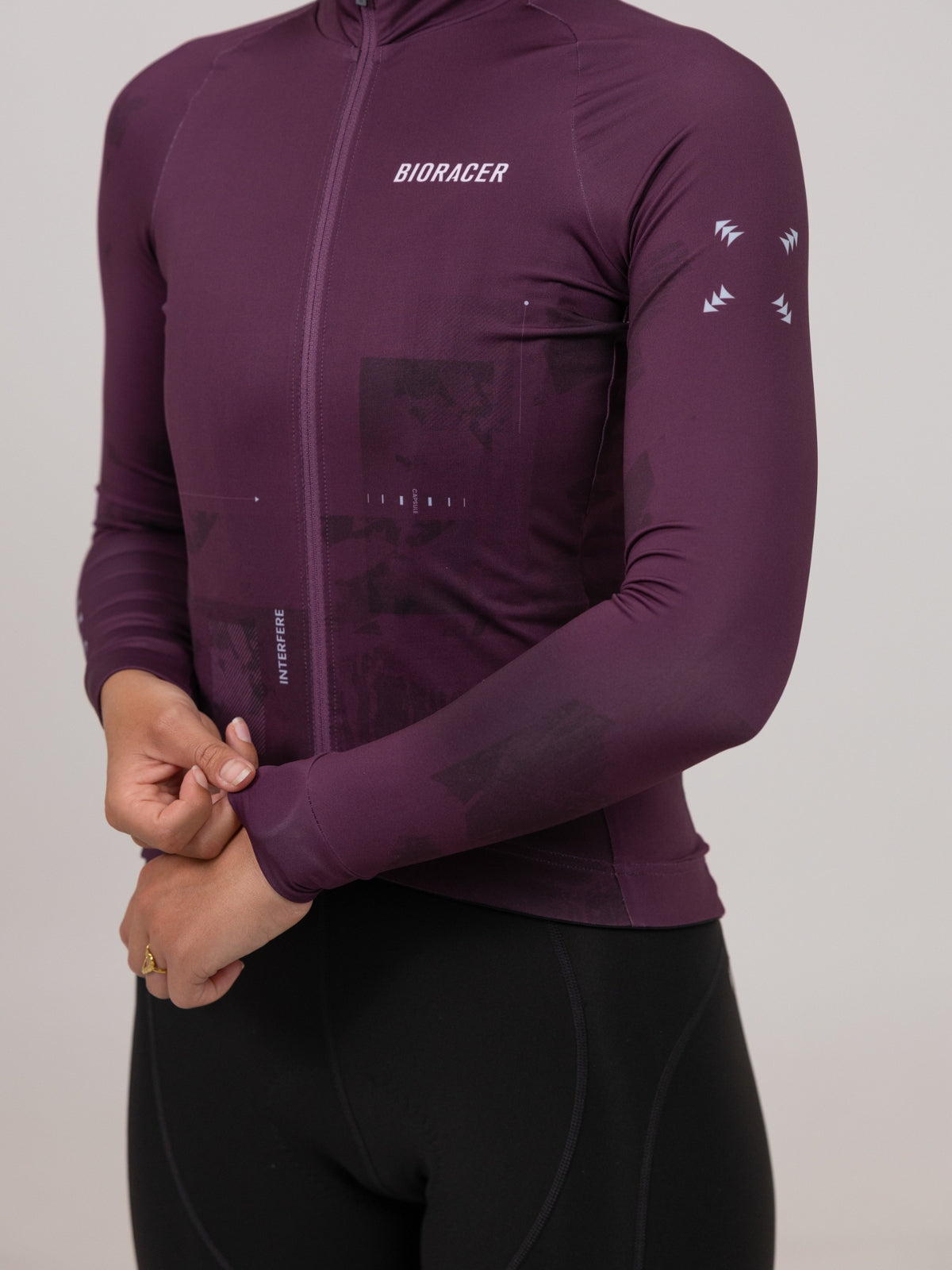 Chaqueta Tempest Light Bandwidth Red para mujeres