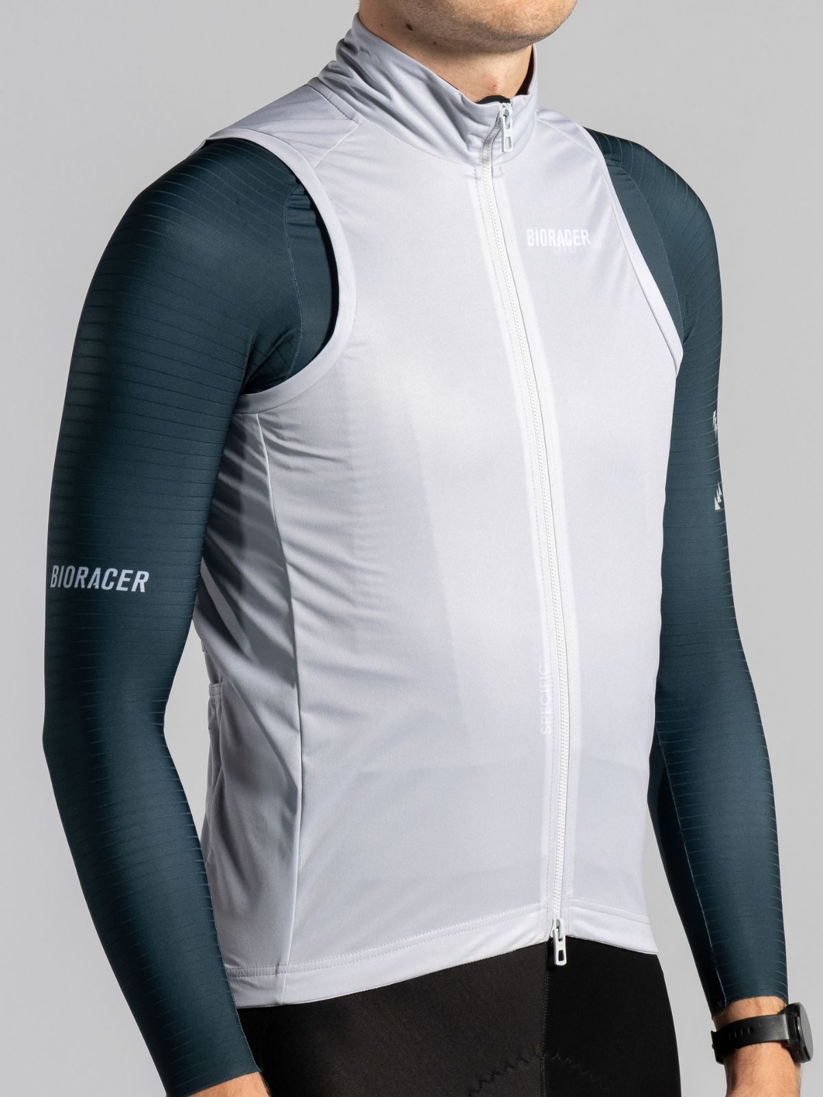 Chaleco cortavientos Cool Grey